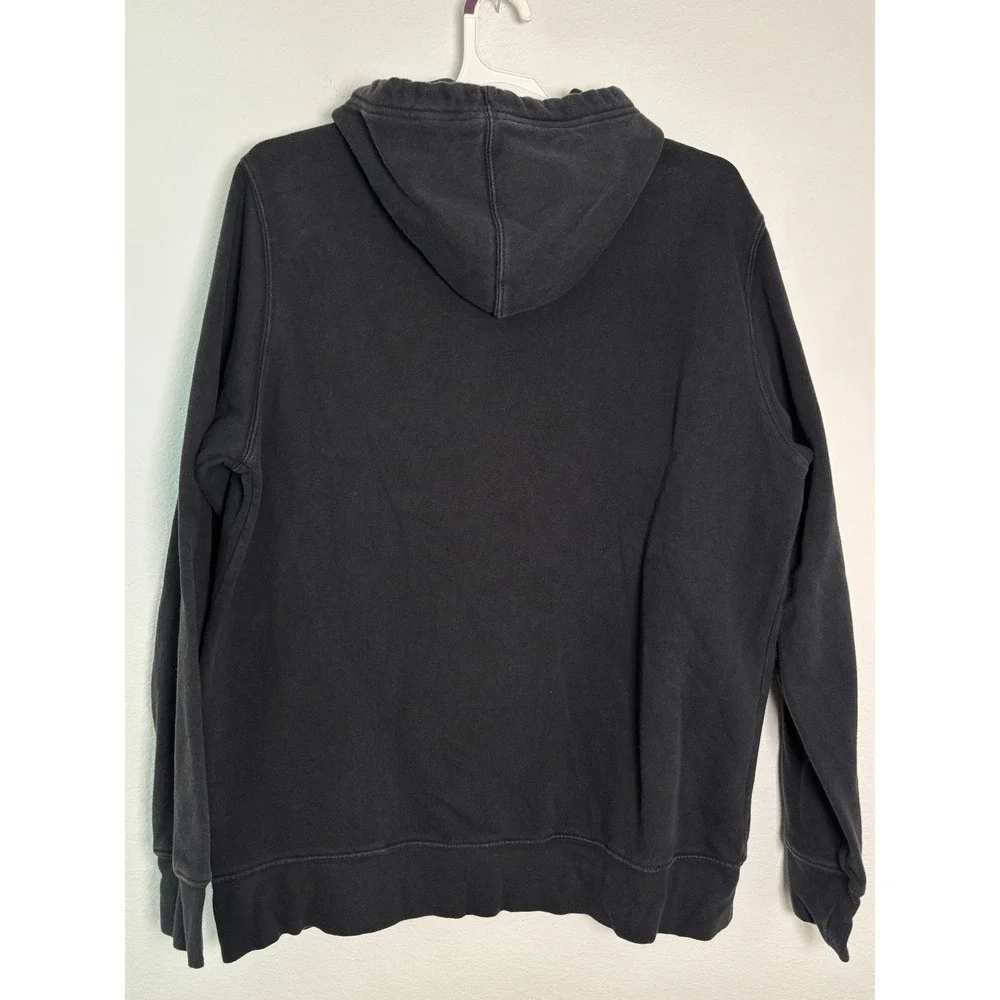The North‎ Face Mens Black Logo Pullover Hoodie Sweatshirt Size Large NF0A3X9I